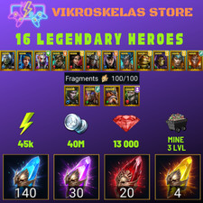 Raid Shadow Legends | Starter: 137 Ancient, 30 Void, 19 Primal, 4 Sacred Fragmentos comprar usado Raid Shadow Legends | Starter: 137 Ancient, 30 Void, 19 Primal, 4 Sacred Fragmentos comprar usado  Enviando para Brazil