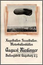 August riedinger ballonfabrik gebraucht kaufen  Grabenstätt