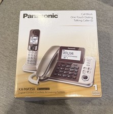 Telefone fixo Panasonic KX-TGF350N com fio/sem fio Dect 1 NOVO comprar usado Telefone fixo Panasonic KX-TGF350N com fio/sem fio Dect 1 NOVO comprar usado  Enviando para Brazil