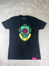 Camisa golfinho rosa tamanho pequeno gráfico mergulhador onda logotipo preto streetwear skate comprar usado  Enviando para Brazil