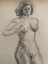 Crayon portrait femme d'occasion  Vannes