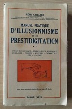 Manuel illusionisme prestidigi d'occasion  Nancy-