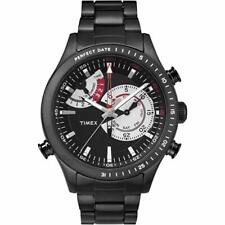 Conógrafo de quartzo inteligente Timex com data preto aço inoxidável TW2P72800 comprar usado  Enviando para Brazil