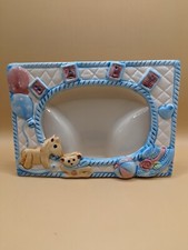 Balões vintage de cerâmica com moldura para bebê urso fofo presente exclusivo 5X7 comprar usado  Enviando para Brazil