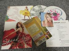 TAYLOR SWIFT / speak now DELUXE EDIT /JAPAN LTD 2CD OBI card comprar usado  Enviando para Brazil