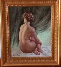 Pastel signé santini d'occasion  Claye-Souilly