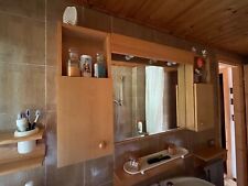 Specchiera bagno legno usato  Villa di Tirano