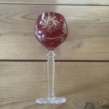 Kristallglas überfangglas wei gebraucht kaufen  Nortorf
