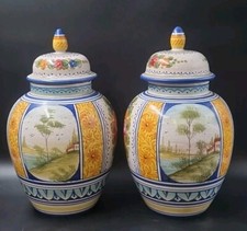 Coppia vasi ceramica usato  Roma