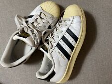 Adidas superstar white usato  Italia