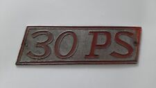 Metallschild 18x5cm auto gebraucht kaufen  Wörrstadt