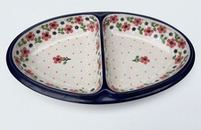 Oval divided dish for sale  LOUTH