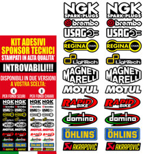 Adesivi stickers kit usato  Quartu Sant Elena