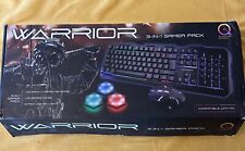 Teclado gamer tipo Halo pacote com 3-1. Teclado de LED, mouse de LED e 6 luzes hexagonais de LED comprar usado  Enviando para Brazil