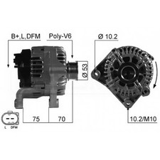 Alternatore eb453r cal15357es usato  Italia