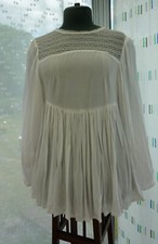 Bluse weiß spitzeneinsatz gebraucht kaufen  Berlin