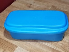Tupperware 1,9L máquina de espaguete para macarrão para microondas #6775 A-3 azul com tampa #7209A-2 comprar usado  Enviando para Brazil