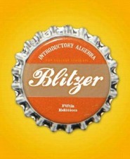 Blitzer introductory algebra for sale  Montgomery