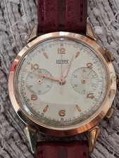 Chronograph hugex valjoux gebraucht kaufen  Erlangen