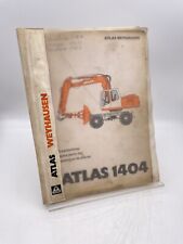 Atlas mobilbagger 1404 gebraucht kaufen  Emden