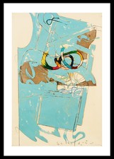 Mario schifano serigrafia usato  Lendinara