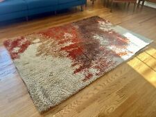 tan shag area rug for sale  Annandale