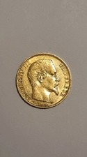 Francs 1858 napoléon d'occasion  Montrabé