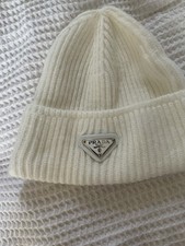 White prada beanie for sale  PORTSMOUTH