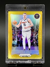 2023 Prizm Nikola Joker Jokic #35 Gold Retro Flashback Prism 1/10 Nuggets!, usado comprar usado  Enviando para Brazil