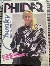 Phildar chunky knitting for sale  PETERBOROUGH