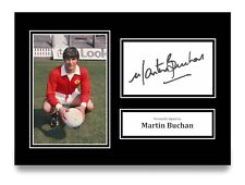 Martin buchan signed for sale  MANCHESTER