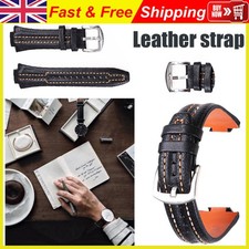 Leather watch strap for sale  UK