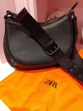 Zara black leather for sale  GRANGE-OVER-SANDS