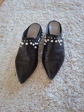 Damen mules schwarz gebraucht kaufen  Dietmannsried