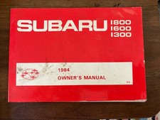 Subaru brat owners for sale  ABERGAVENNY