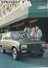 Catalogue brochure peugeot d'occasion  Saône