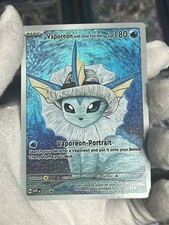 Vaporeon grey felt for sale  CHELTENHAM