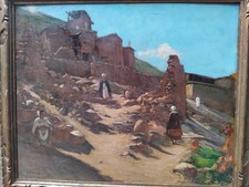 Grand tableau ancien d'occasion  France