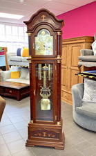 Hermle mahogany longcase for sale  WETHERBY
