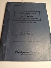 Instruction book type for sale  Dillsburg