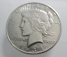 Peace dollar 1934 gebraucht kaufen  Lohmar