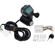 Kit de conversão de bicicleta elétrica 24V 500W controlador de motor escovado com acelerador e chaves comprar usado  Enviando para Brazil