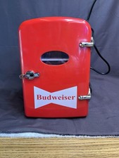 Mini nevera portátil Budweiser de 6 latas roja MIS135BUD-B segunda mano  Embacar hacia Mexico