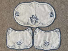 Vintage blue embroidered for sale  Fort Collins