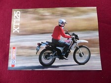 Prospectus catalogue  Moto : YAMAHA XT 125 de 1982 comprar usado  Enviando para Brazil