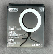 Tripé destacável Tech1 multiuso LED preenchimento 6 polegadas anel luz conexão USB comprar usado  Enviando para Brazil