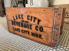 Vintage wooden soda for sale  Oostburg