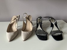 Sandalen schuhe absatz gebraucht kaufen  Bruchköbel