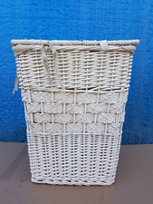 Vintage white wicker for sale  NOTTINGHAM