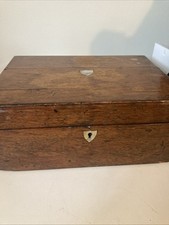 Antique writing slope for sale  NANTWICH